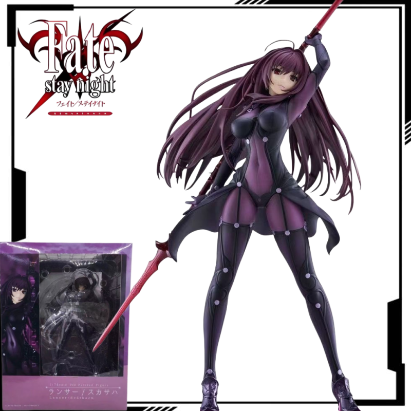 Fate Anime Merchandise - ฟิกเกอร์การ์ตูน Fate/stay Night รุ่น Scáthach แบบตั้งโชว์